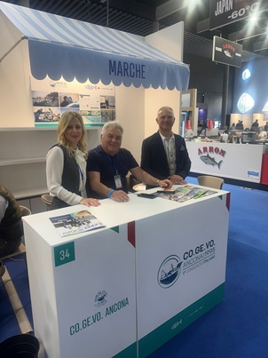 Il Co.Ge.Vo. Ancona ha preso parte al Seafood Expo Global 2025 di Barcellona tra le eccellenze italiane del settore ittico.